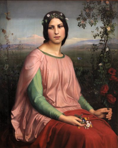 Flores del campo de Louis Janmot